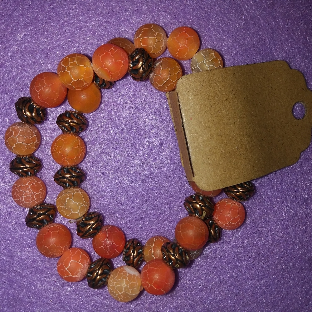 Tangerine Bracelet set